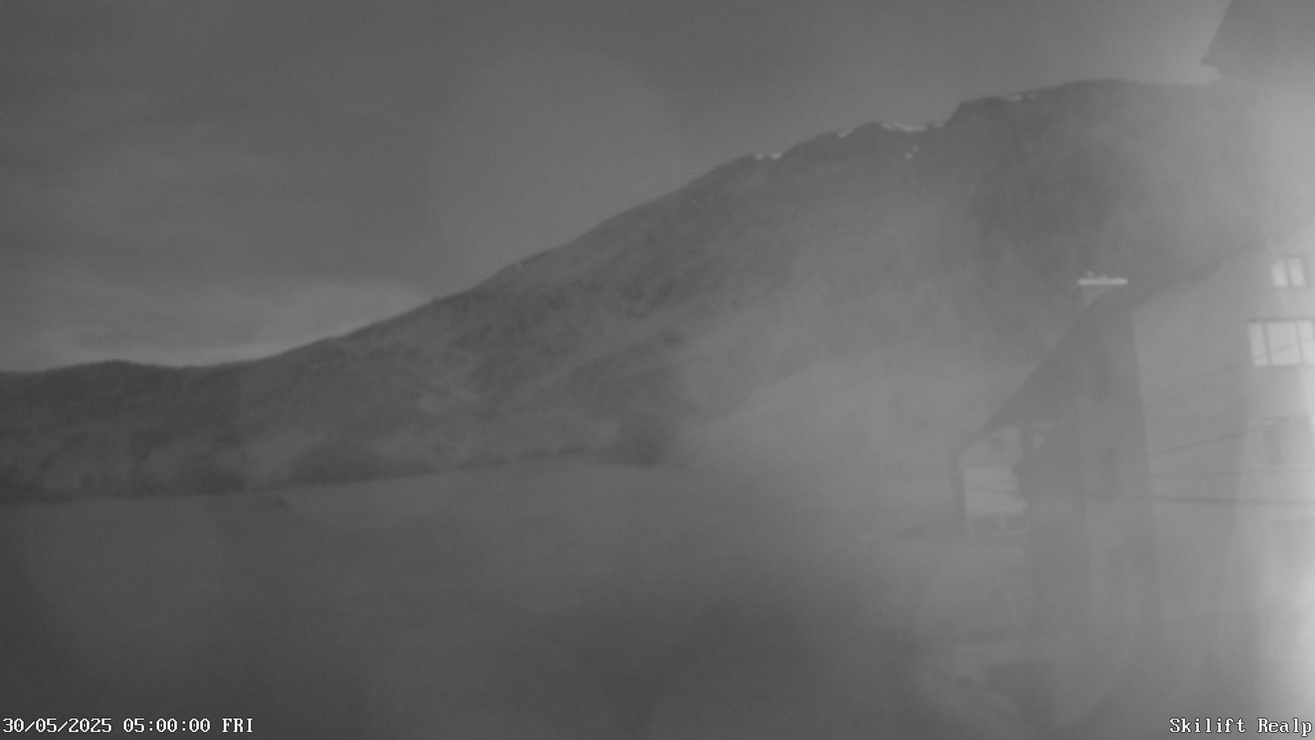 time-lapse frame, Skilift Realp webcam