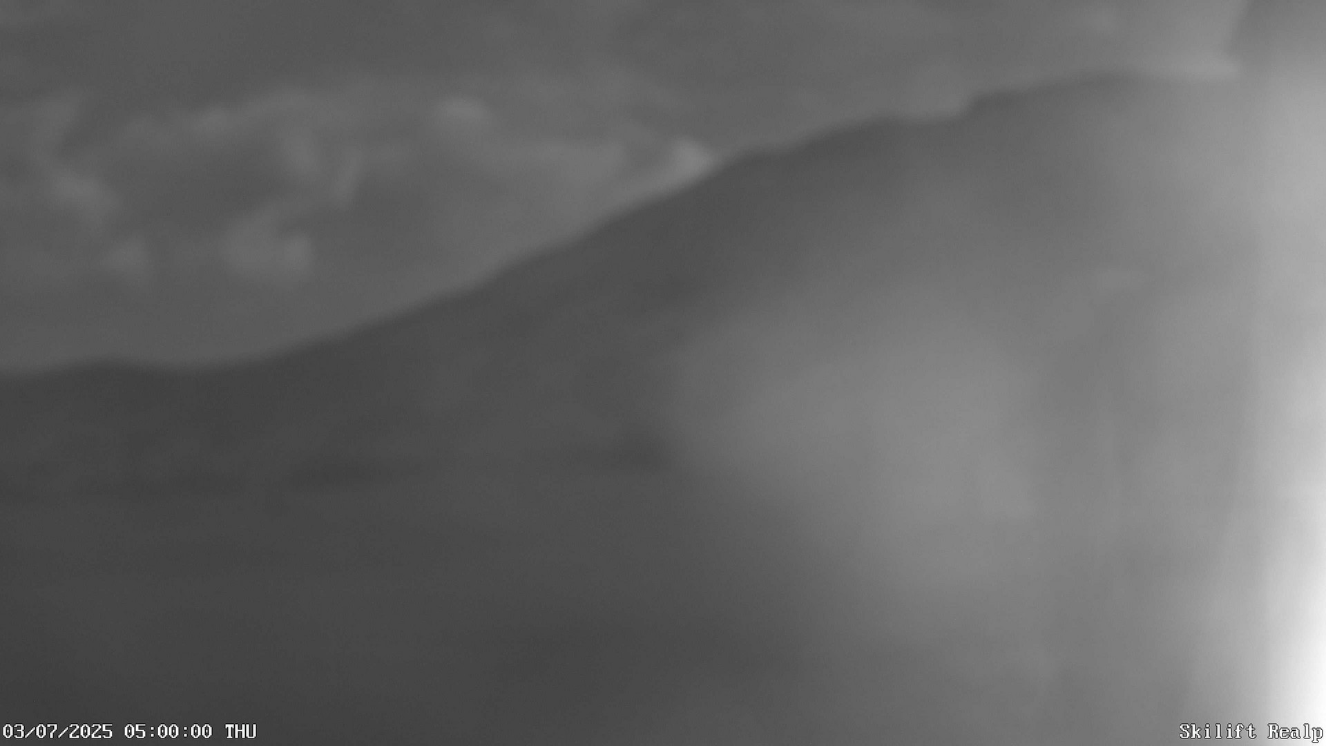 time-lapse frame, Skilift Realp webcam