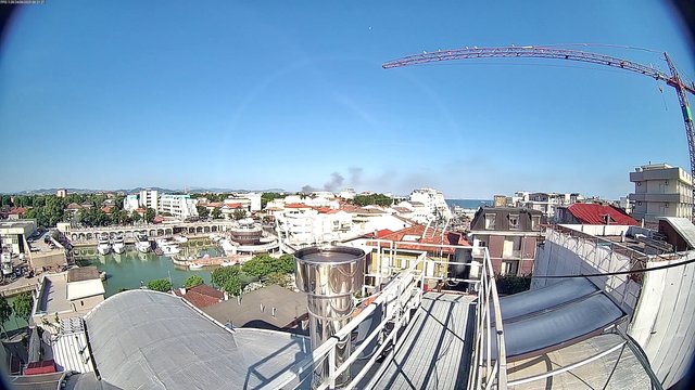 time-lapse frame, Oss. Met. di Gabicce Mare Puntamento Ovest webcam