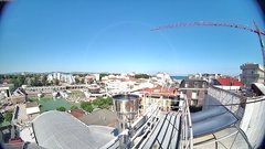 view from Oss. Met. di Gabicce Mare Puntamento Ovest on 2025-07-01