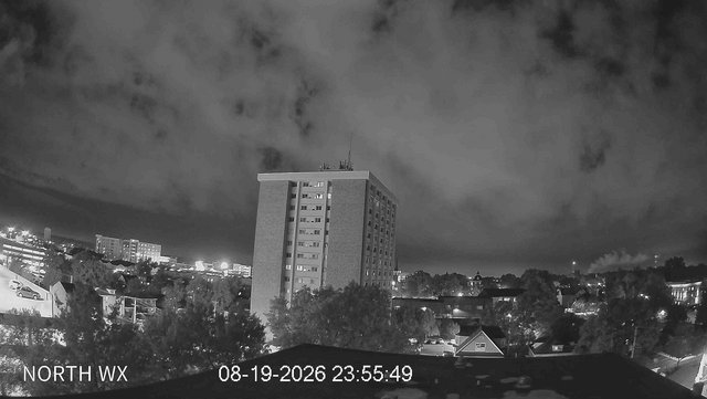time-lapse frame, University Place Apartments - North Weather webcam