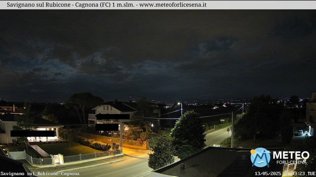 time-lapse frame, Savignano sul Rubicone webcam
