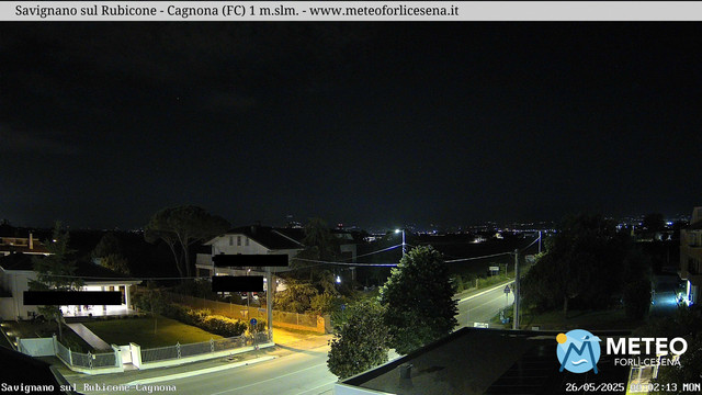 time-lapse frame, Savignano sul Rubicone webcam