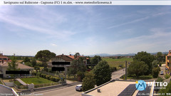 view from Savignano sul Rubicone on 2025-06-02