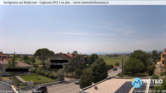 view from Savignano sul Rubicone on 2025-06-22
