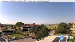 view from Savignano sul Rubicone on 2025-07-01