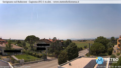 view from Savignano sul Rubicone on 2025-07-02