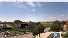 view from Savignano sul Rubicone on 2025-07-21