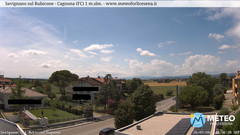 view from Savignano sul Rubicone on 2025-07-26