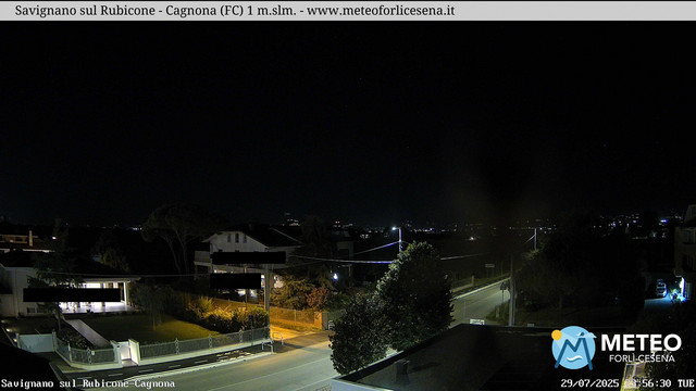 time-lapse frame, Savignano sul Rubicone webcam
