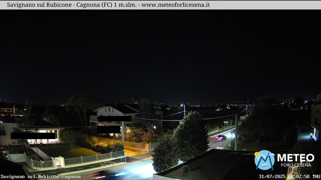time-lapse frame, Savignano sul Rubicone webcam