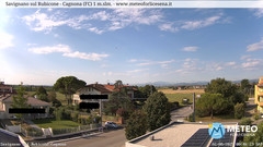 view from Savignano sul Rubicone on 2025-08-02