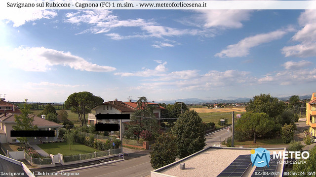 time-lapse frame, Savignano sul Rubicone webcam