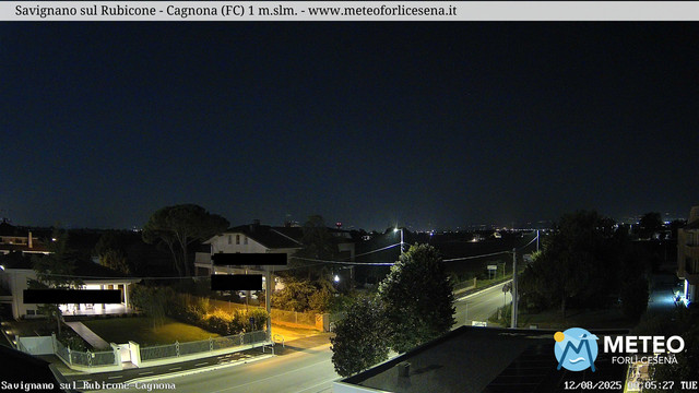 time-lapse frame, Savignano sul Rubicone webcam