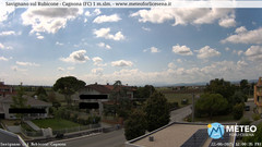 view from Savignano sul Rubicone on 2025-08-22