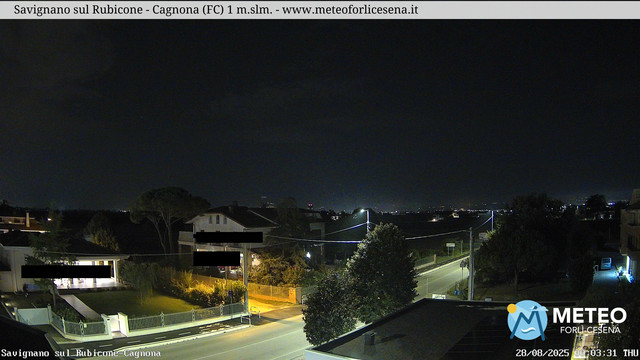 time-lapse frame, Savignano sul Rubicone webcam