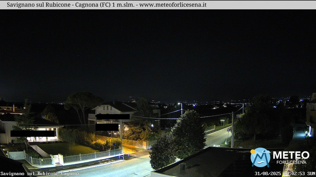 time-lapse frame, Savignano sul Rubicone webcam