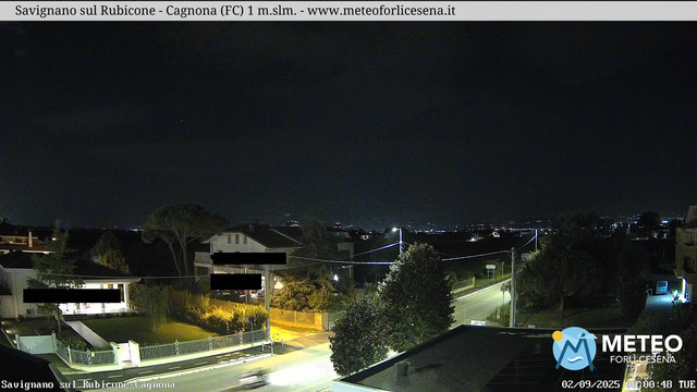 time-lapse frame, Savignano sul Rubicone webcam