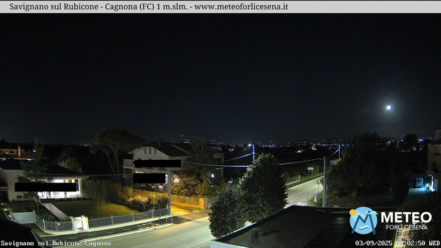 time-lapse frame, Savignano sul Rubicone webcam