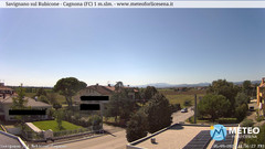 view from Savignano sul Rubicone on 2025-09-05