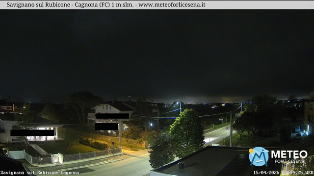 time-lapse frame, Savignano sul Rubicone webcam