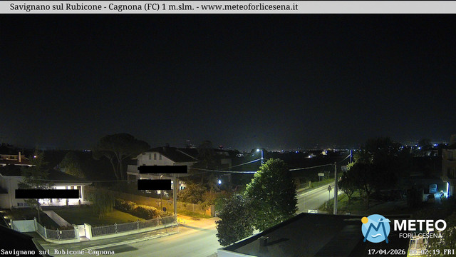 time-lapse frame, Savignano sul Rubicone webcam