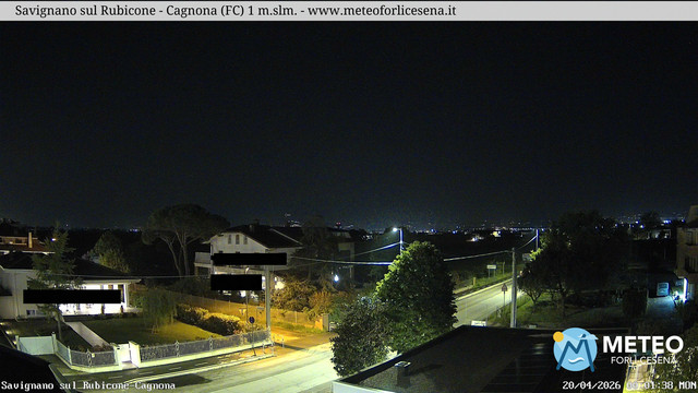 time-lapse frame, Savignano sul Rubicone webcam