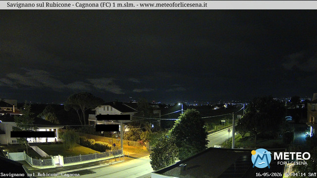 time-lapse frame, Savignano sul Rubicone webcam