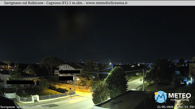 time-lapse frame, Savignano sul Rubicone webcam