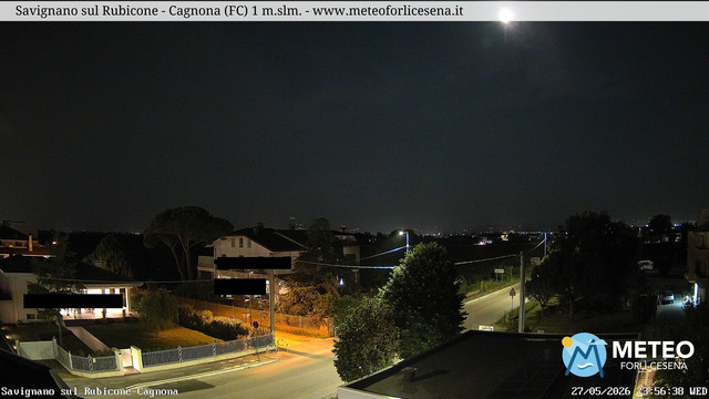 time-lapse frame, Savignano sul Rubicone webcam