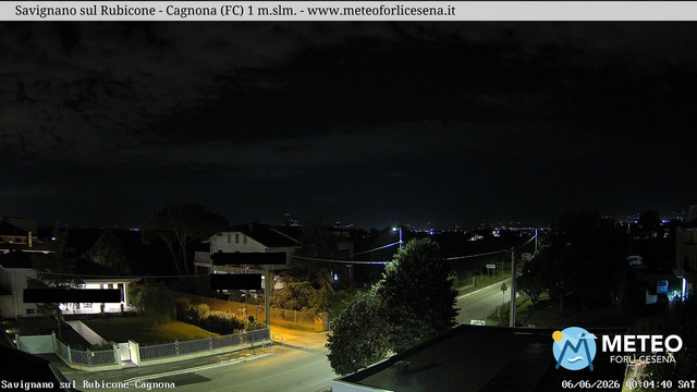 time-lapse frame, Savignano sul Rubicone webcam