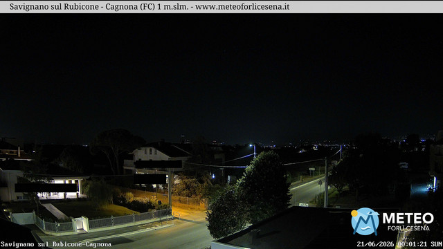 time-lapse frame, Savignano sul Rubicone webcam