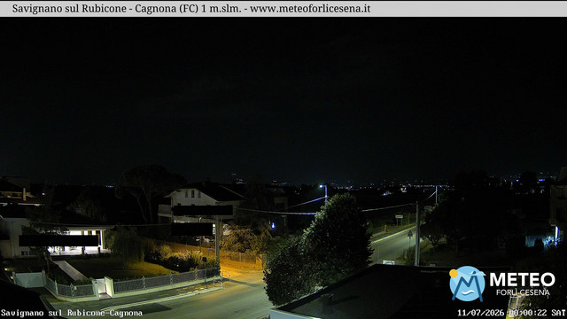 time-lapse frame, Savignano sul Rubicone webcam