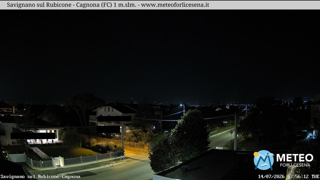 time-lapse frame, Savignano sul Rubicone webcam
