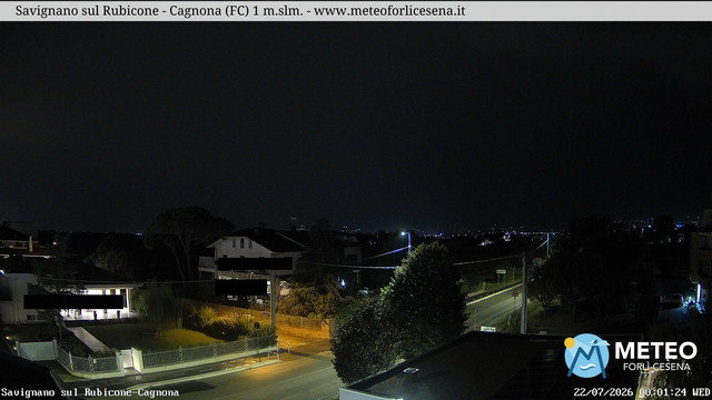 time-lapse frame, Savignano sul Rubicone webcam