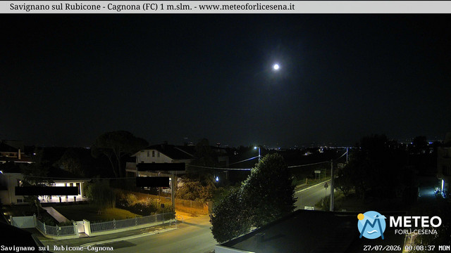 time-lapse frame, Savignano sul Rubicone webcam
