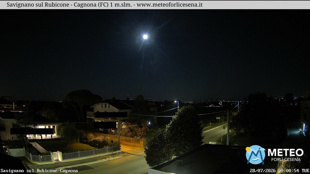 time-lapse frame, Savignano sul Rubicone webcam