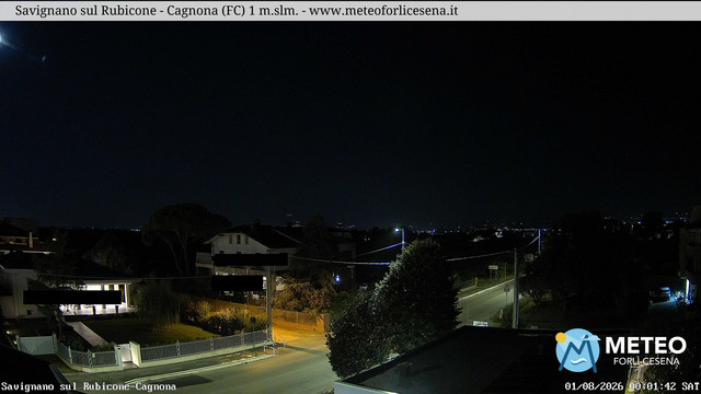 time-lapse frame, Savignano sul Rubicone webcam