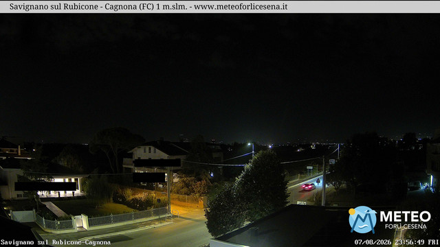 time-lapse frame, Savignano sul Rubicone webcam