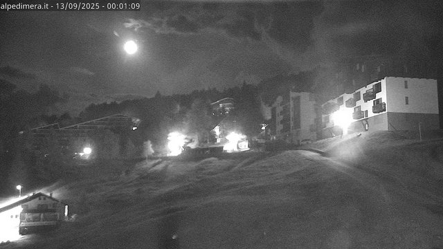 time-lapse frame, Alpe di Mera - Mera alta webcam