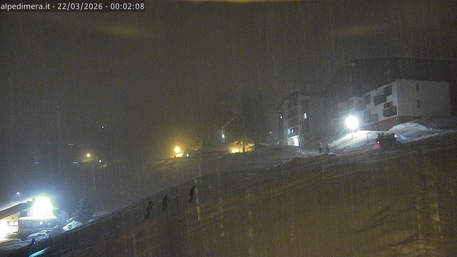 time-lapse frame, Alpe di Mera - Mera alta webcam