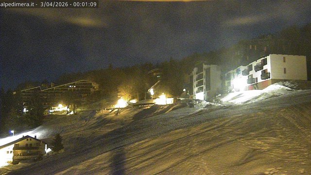 time-lapse frame, Alpe di Mera - Mera alta webcam