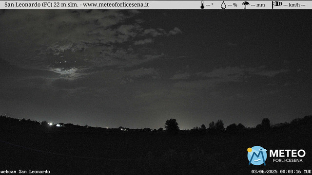 time-lapse frame, San Leonardo webcam