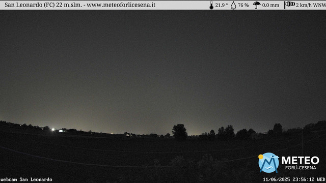 time-lapse frame, San Leonardo webcam