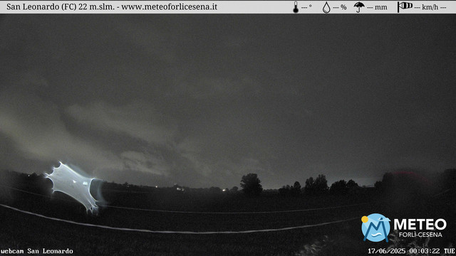 time-lapse frame, San Leonardo webcam
