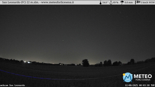time-lapse frame, San Leonardo webcam
