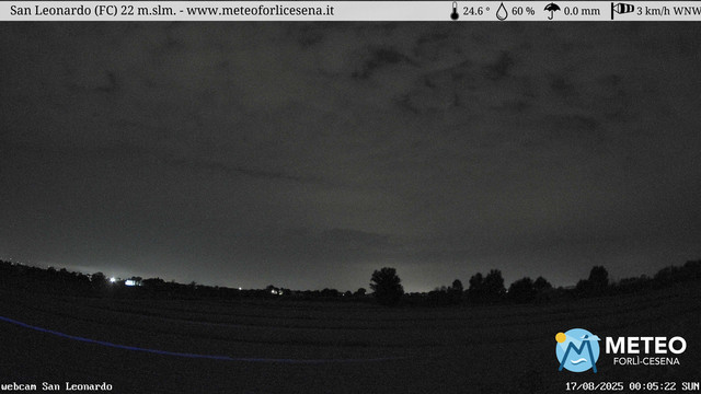 time-lapse frame, San Leonardo webcam