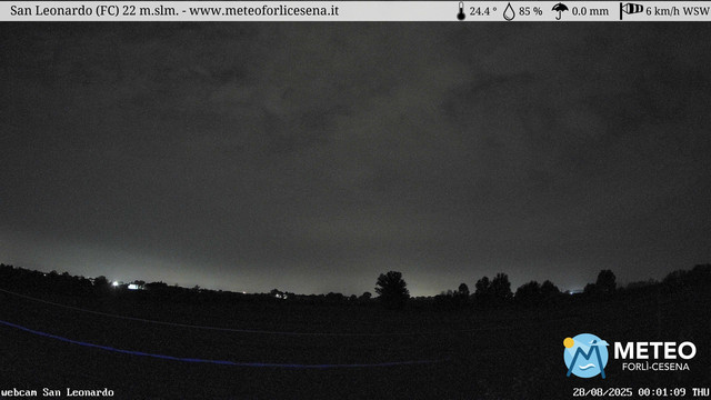 time-lapse frame, San Leonardo webcam