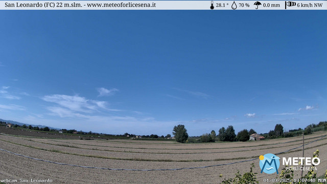 time-lapse frame, San Leonardo webcam
