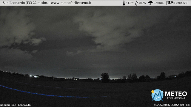 time-lapse frame, San Leonardo webcam